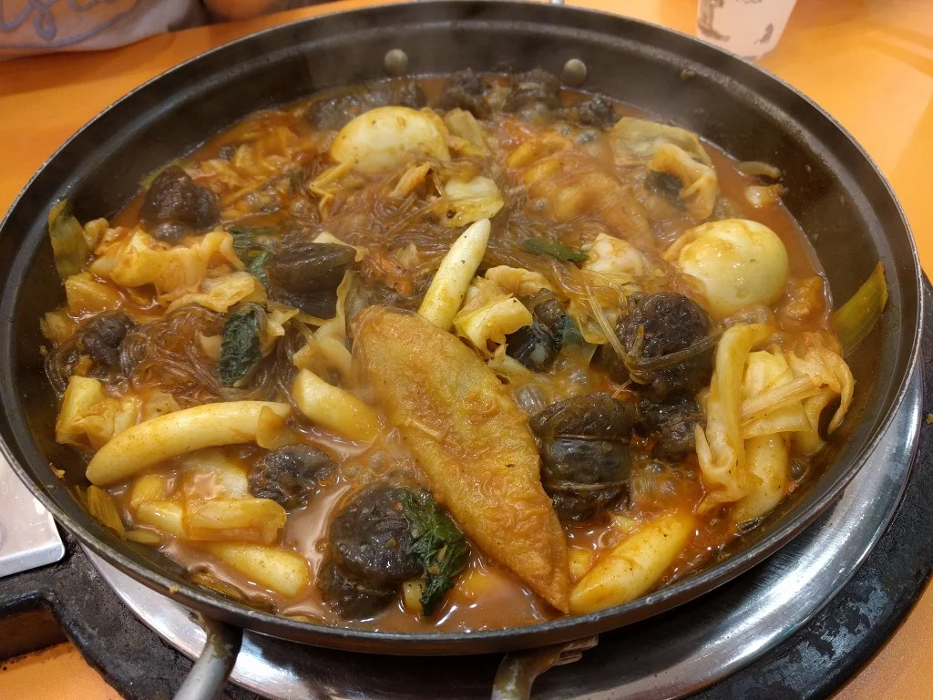 레드썬 순대볶음