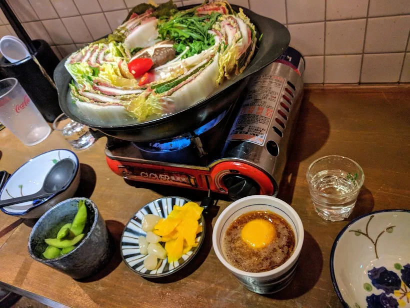 왕십리 이자카야 가야시 #2 – 밀푀유 나베, 새우깡