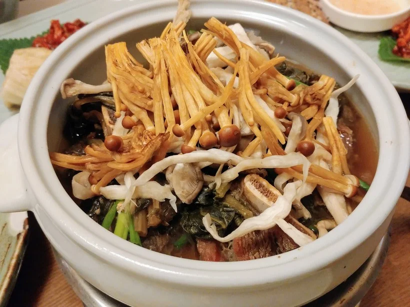 영양버섯갈비찜