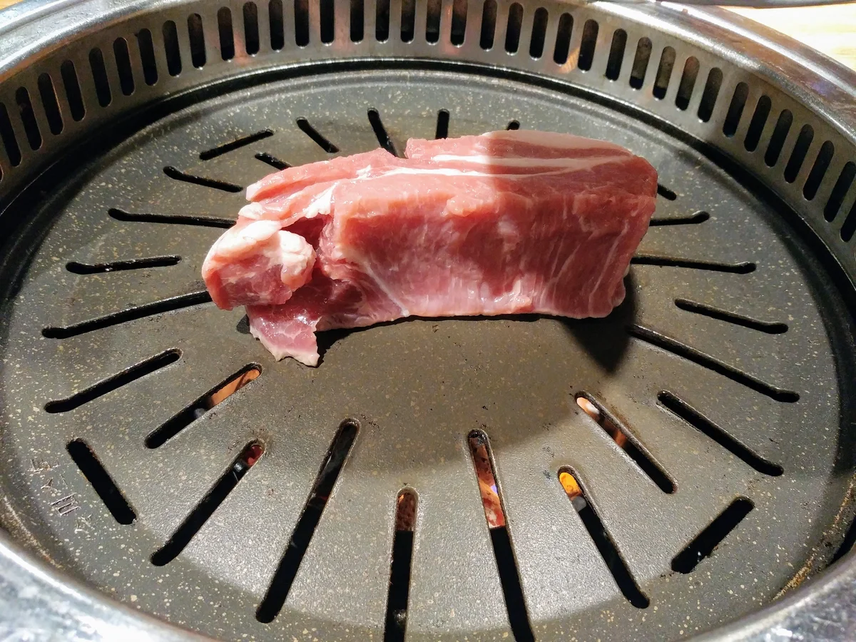 통목살 1인분