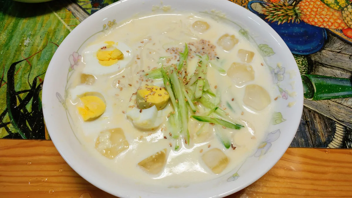 콩국수 개시