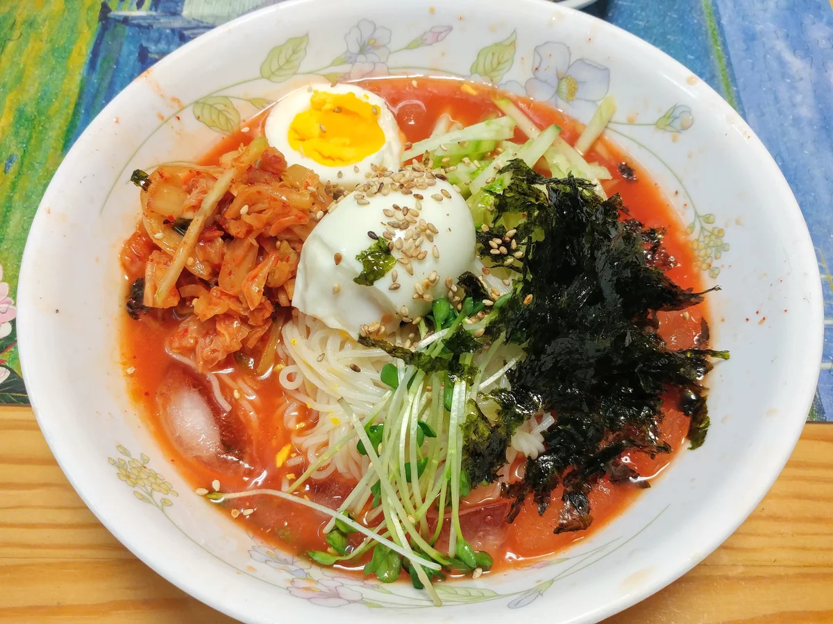 김치말이 국수