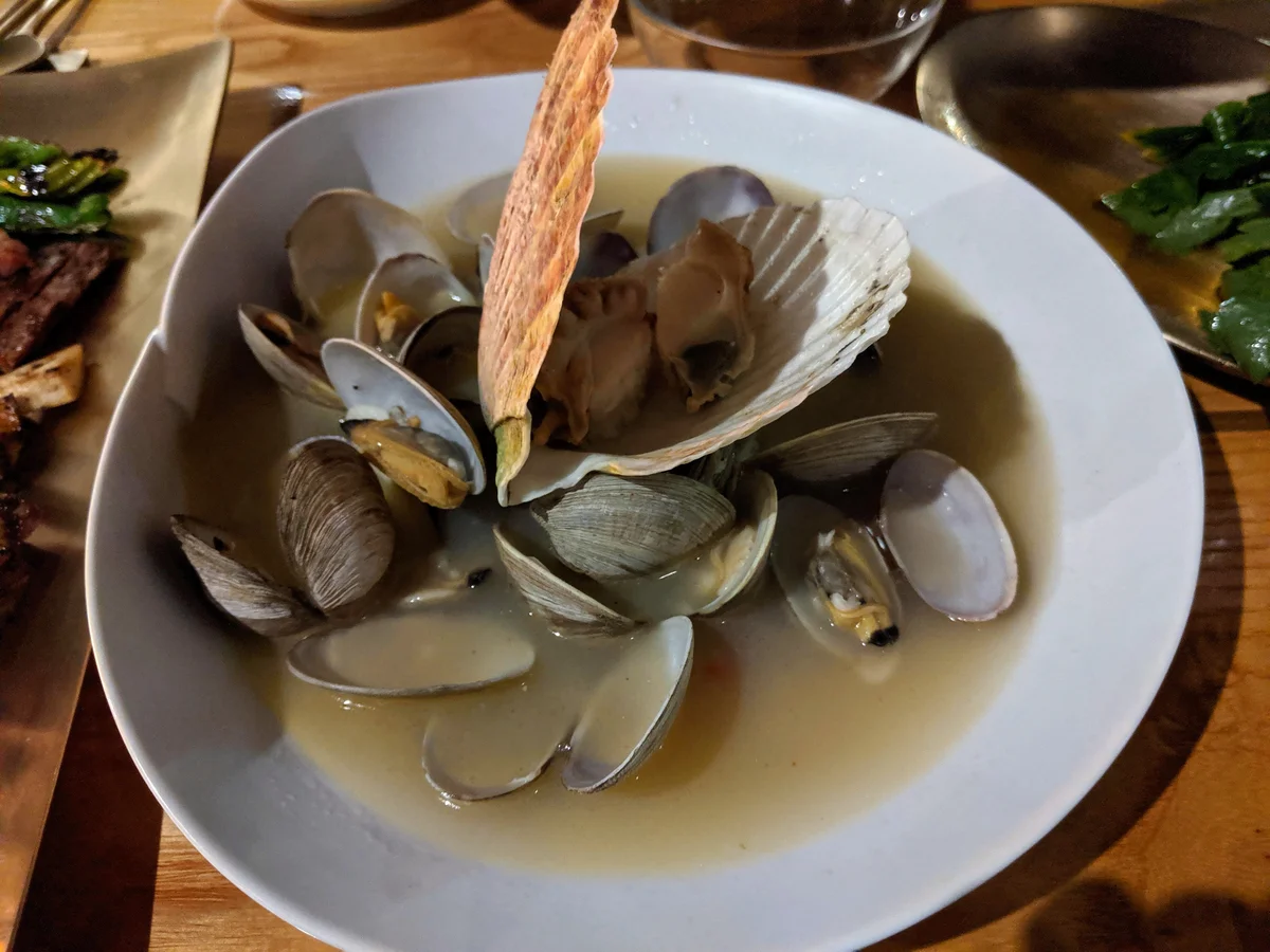조개 술찜