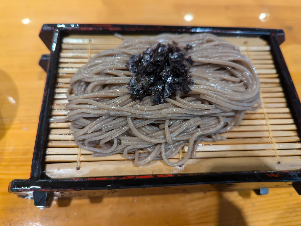 유림면 메밀국수