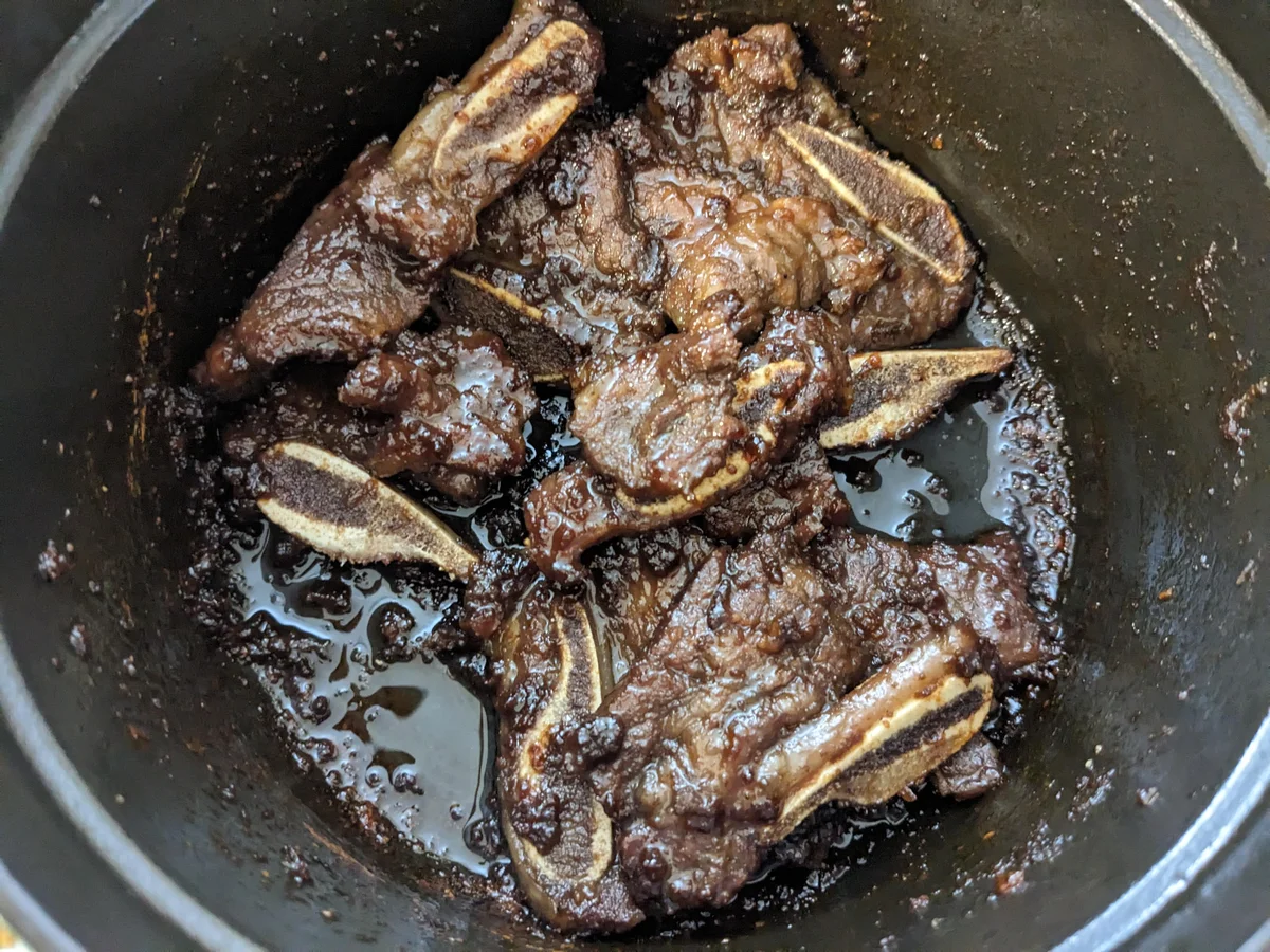 경복궁 칼집 LA 갈비