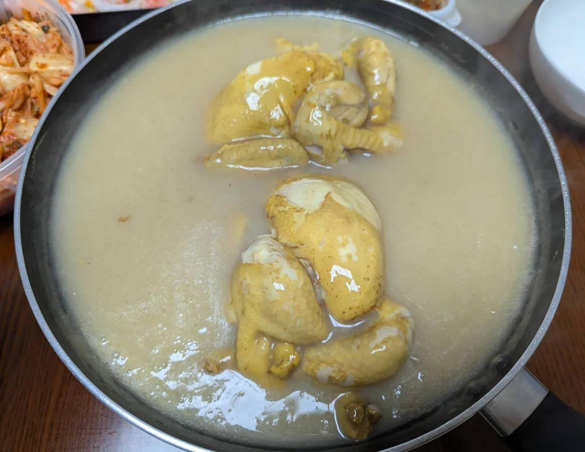 고봉삼계탕 롯데백화점 잠실점 포장