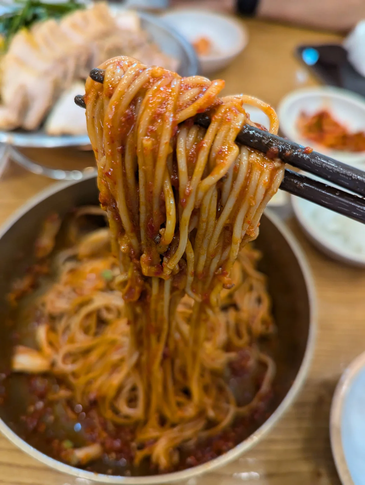 비빔막국수