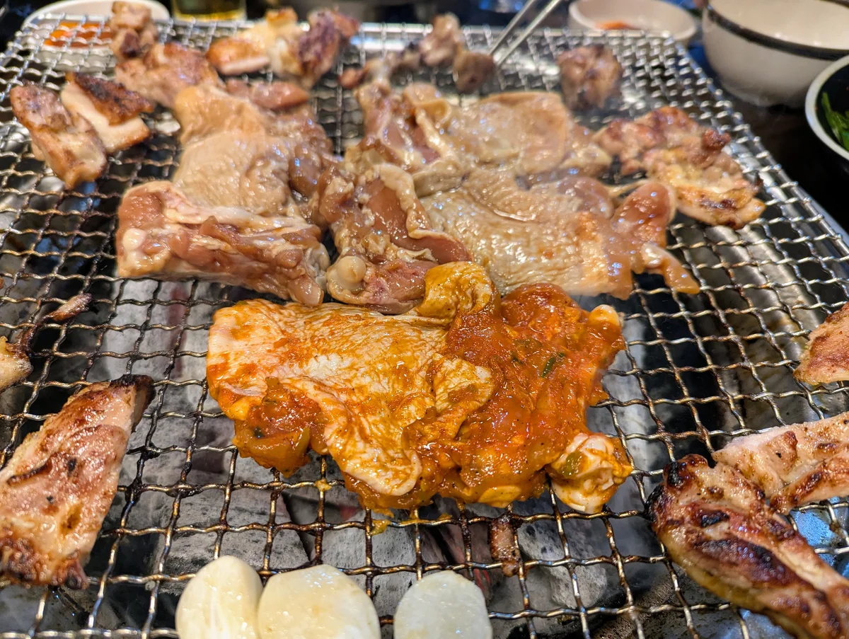 간장, 양념 닭갈비