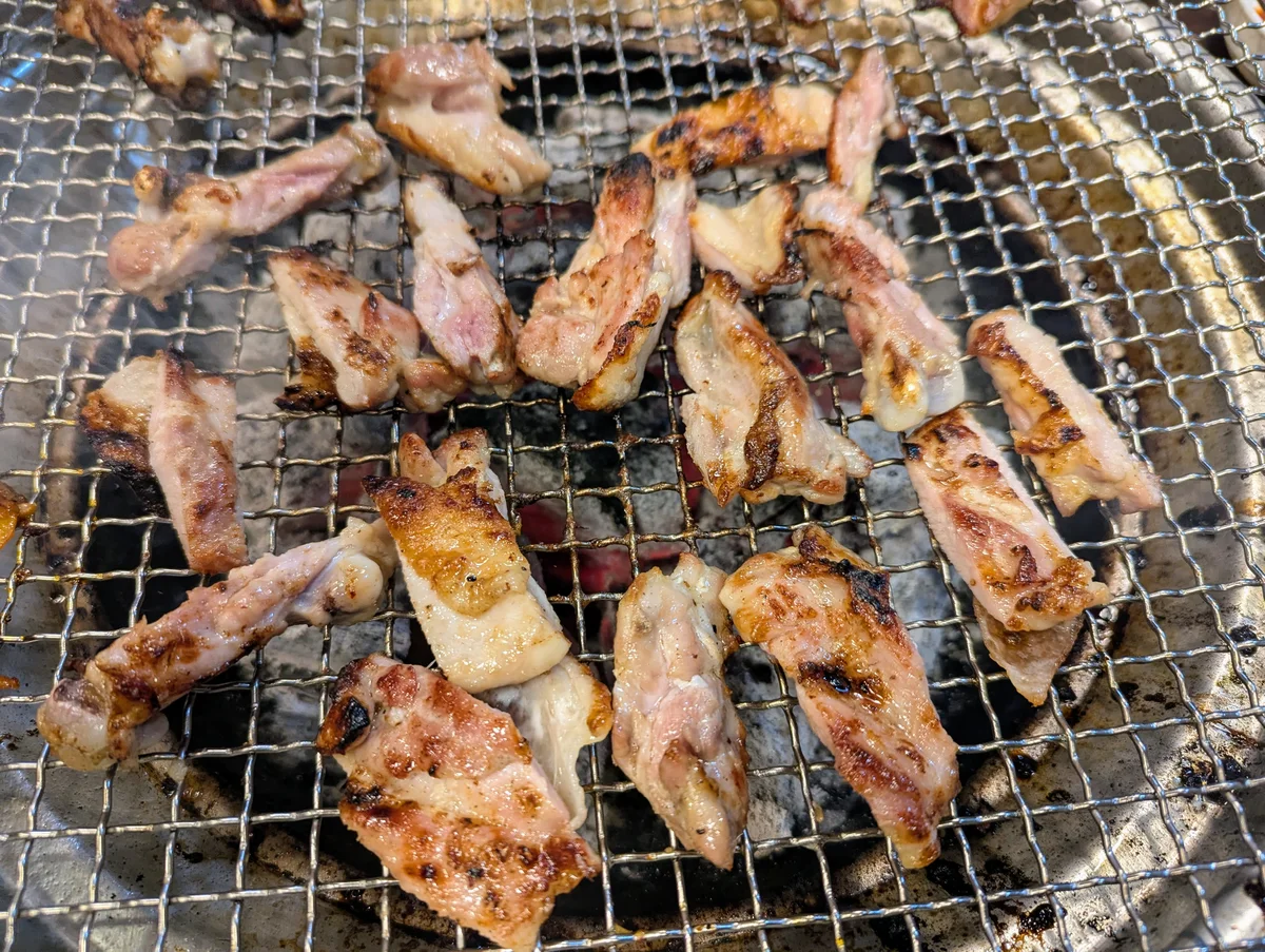 숯불 허브 닭갈비