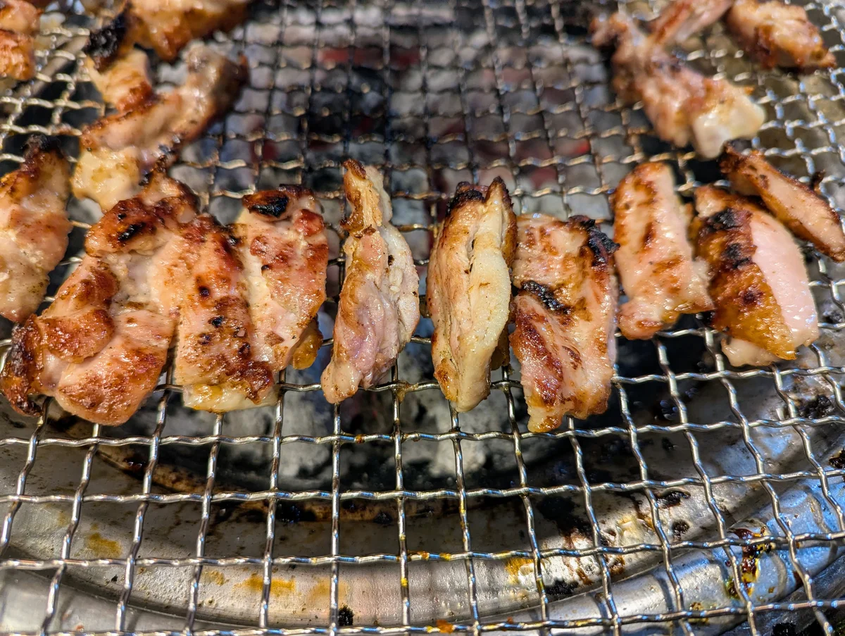 숯불 허브 닭갈비