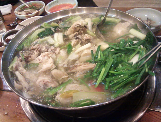암사동 장원 닭한마리